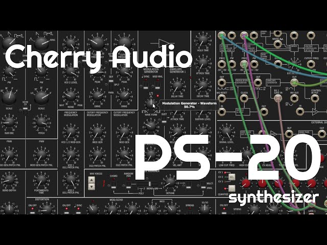 Cherry Audio PS-20 PS-20 Synth (Korg MS-20) - Latest Version